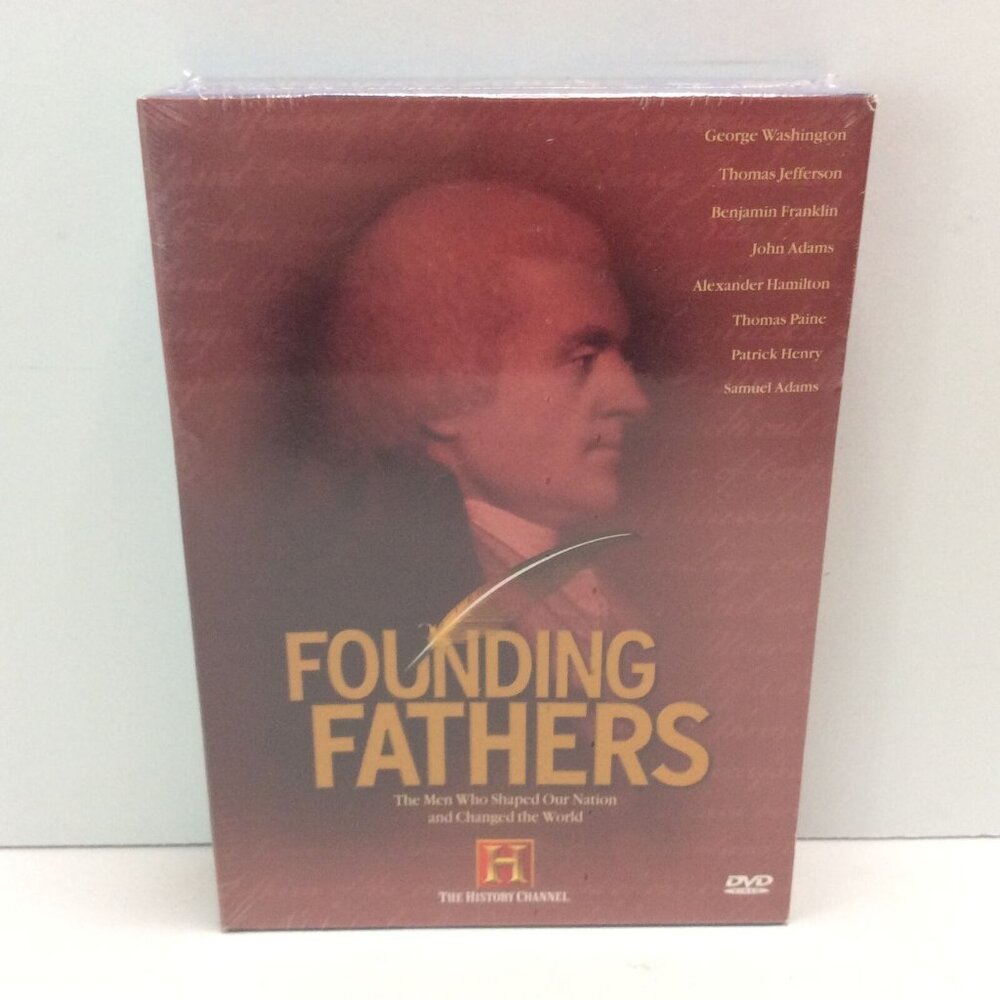 Founding Fathers Box Set DVD 2000 2-Disc History Channel Men Who Shaped Nation